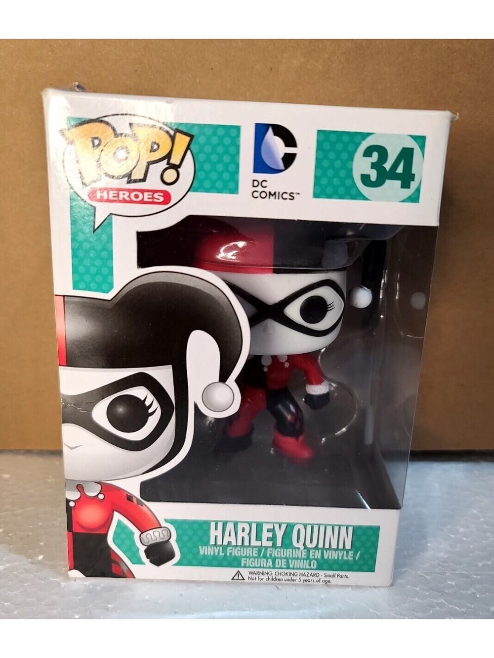 NEW....FUNKO POP Vinyl: DC Comics - Harley Quinn #34